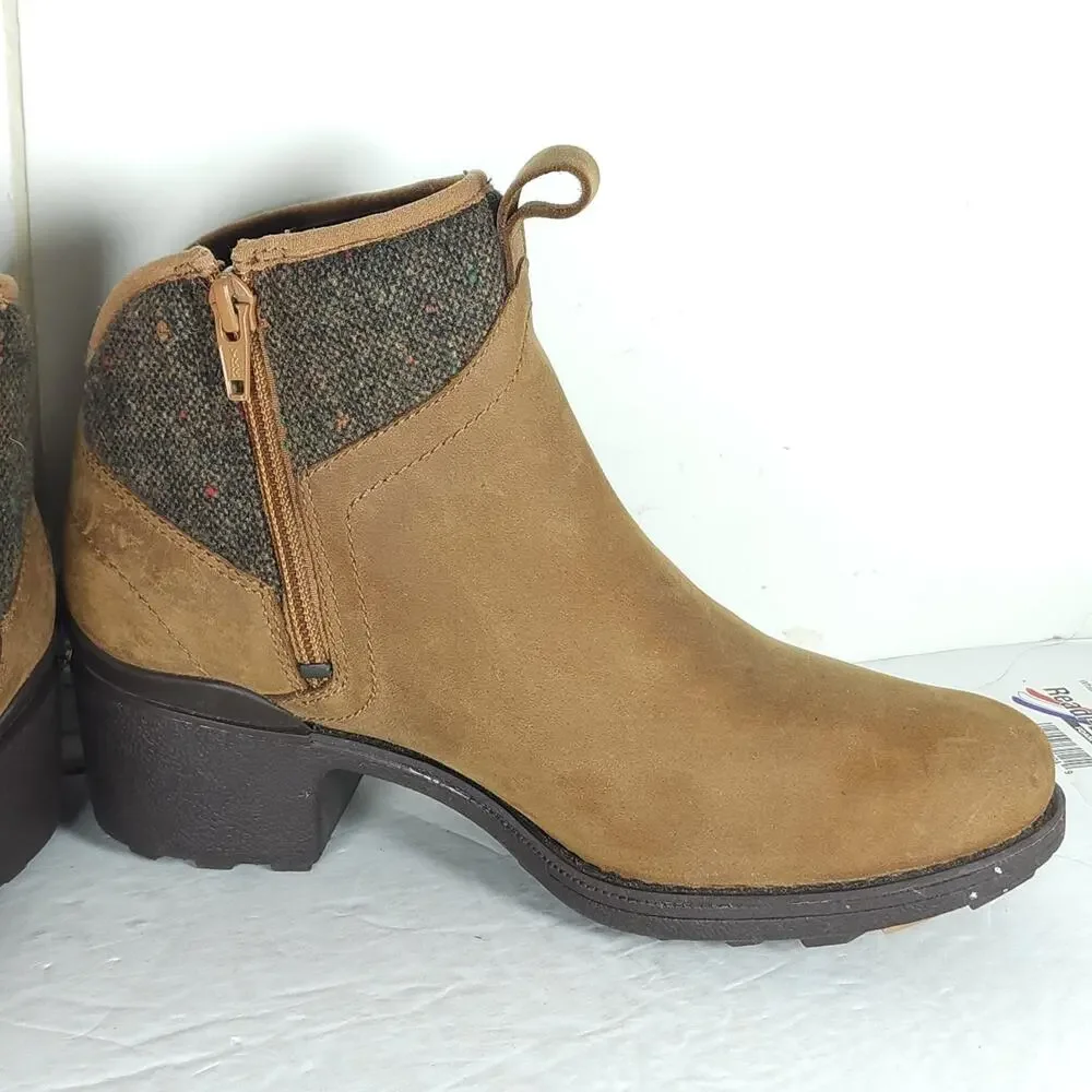 Merrell Women's Chateau II Mid US7 Brown Leather Wool Waterproof Ankle Boots